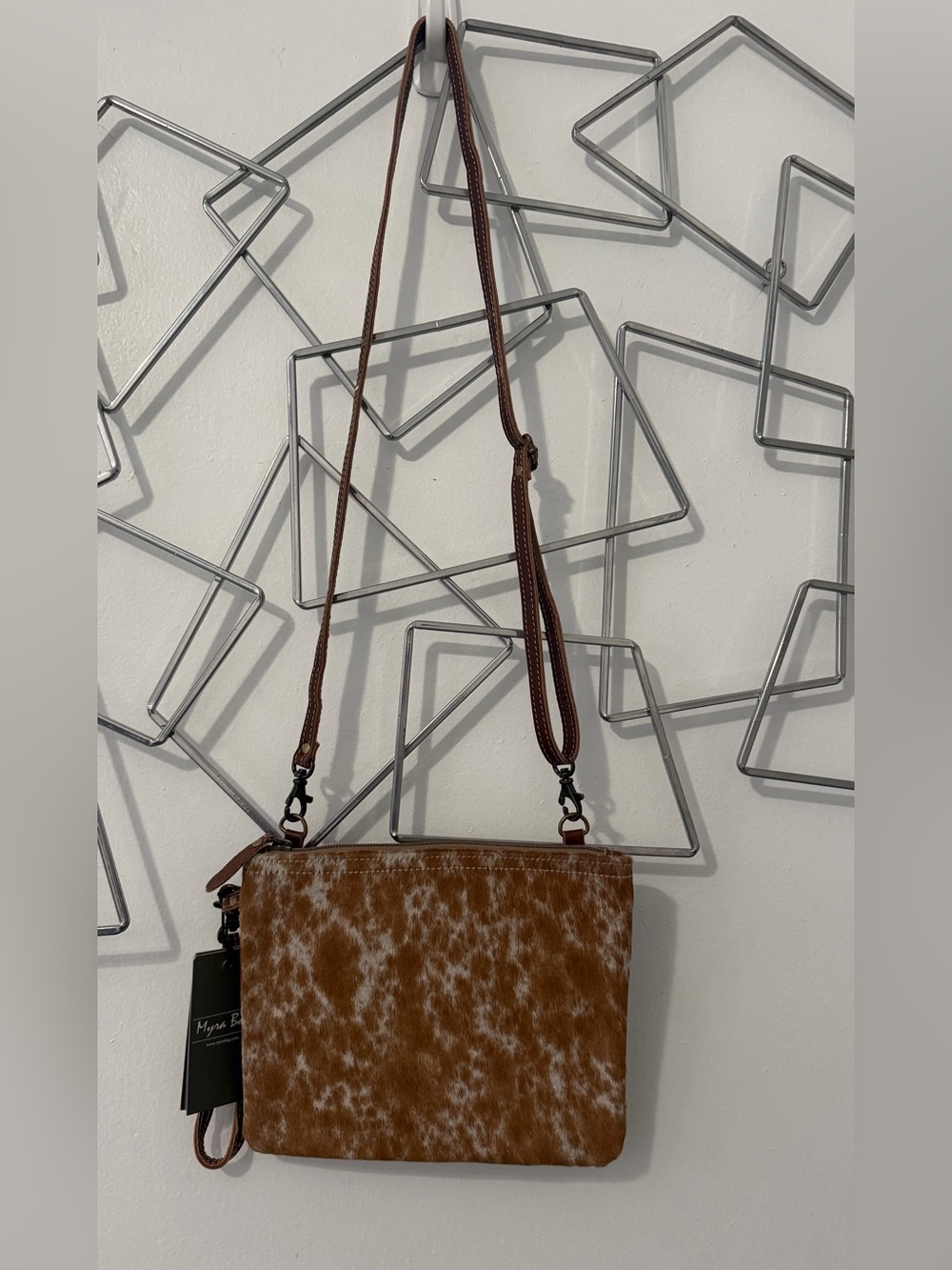 MYRA bag Cowhide & Leather Crossbody bag